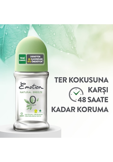 Emotion Natural Breeze Kadın Roll On 3 x 50 ML