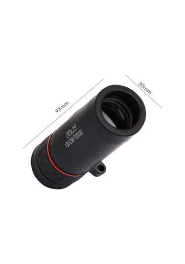 Binoküler Yüksek Güçlü Monoküler Yüksek Tanımlı Monoküler Teleskop 30x25 Mini Zoom 10x Seyahat İçin Kapsam