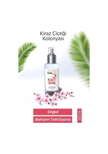 Tubalife 80 Derece Kiraz Çiçeği Kolonyası 100 ML