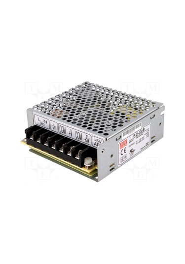 Meanwell Rd-50b ,110v..220vac 5vdc/6a 24vdc/2a Güç Kaynağı