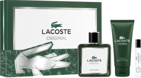 Lacoste Original Parfum 100 Ml + Shower Gel 100 Ml + Parfum 7,5 Ml 3386460166935 Diğer