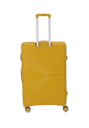 Mçs Polipropilen Valiz V374 65 Cm Orta Boy Sarı Sari