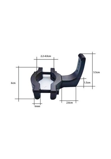 Dolıty Bisiklet Motosiklet Için Ön Kanca Tek-2,2-ila-4,0-cm