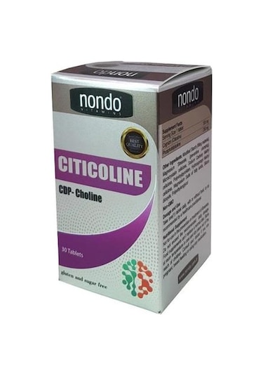 Nondo Vitamins Citicoline 30 Tablet