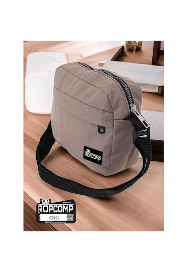 Ropcomp Harici Hdd Taşıma Omuz Çantası Eko Geniş Bej