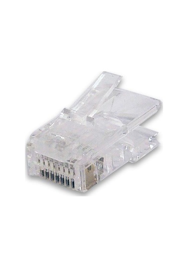 Beek Modüler Fiş, Category 5e Cat.5e , Rj45, 8p8c, Zırhsız Unshielded , Yuvarlak Kablo Tipi, Altın Kalınlığı 0,6µ-136613