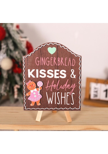 Suntek Zencefilli Kurabiye Adam İşaret Plakası Dolap Yemek Orta