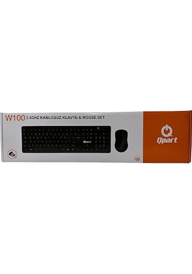 Qparts Qpart W100 2.4 Ghz Kablosuz Klavye & Mouse Set