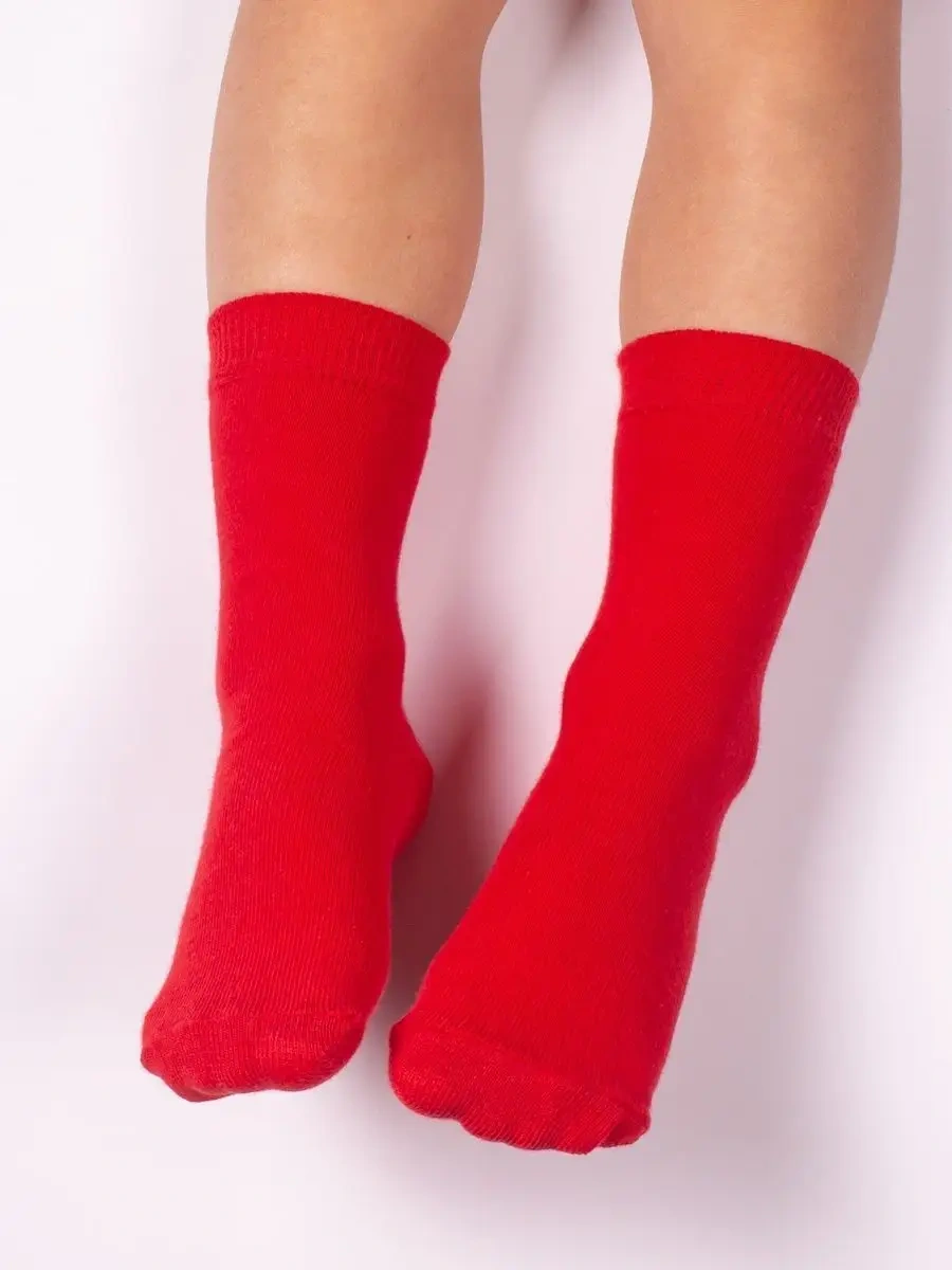 Babushka Renkli Çorap Seti Yüksek Konçlu 54906881 Kırmızı