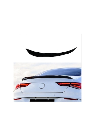 Autogp Mercedes W118 Cla Bagaj Üstü Spoiler Siyah Boyalı 2018+
