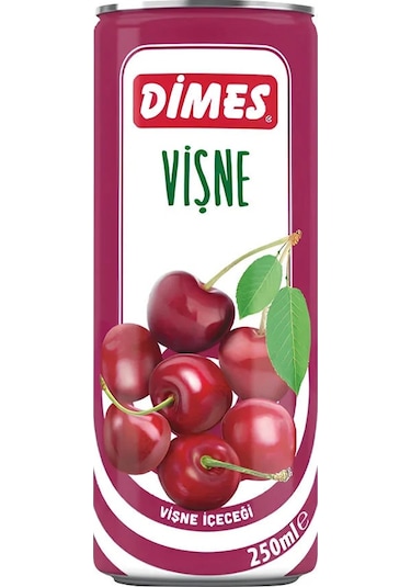 Dimes Vişne İçeceği 250 Ml X 12 Adet