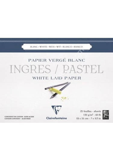 Clairefontaine İngres Pastel Blok 18x24 25 Yaprak. 130gr - 96481c