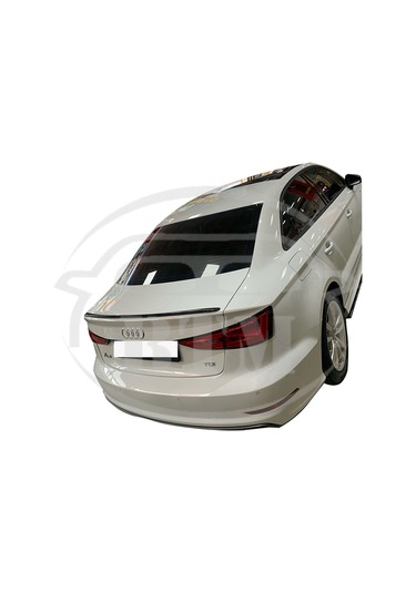 Audı A3 Sedan Bagaj Üstü Spoiler Piano  Black