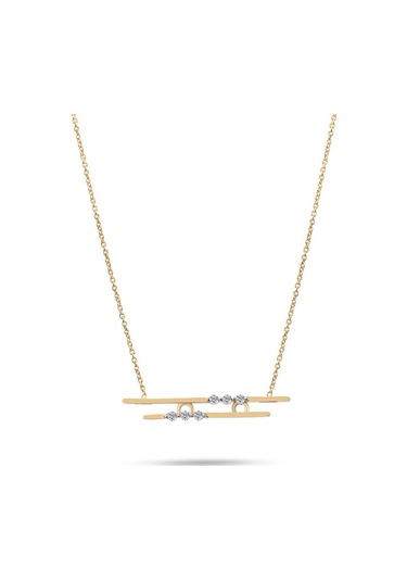 0.15 Karat Tasarım Pırlanta Kolye 03470997