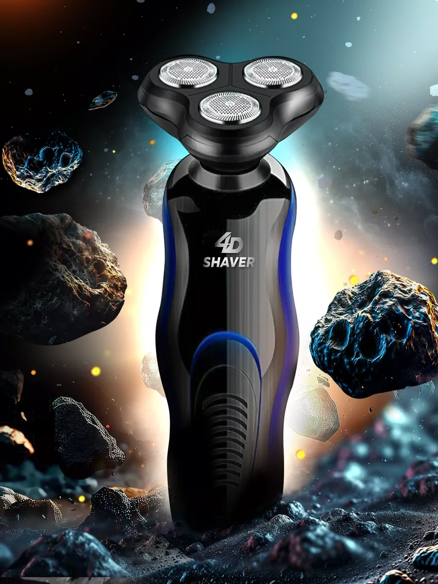 21 Bek Yüz İçin Şarjlı Elektrikli Tıraş Makinesi, 3'ü 1 Arada Başlıklar 175089633 300 DK