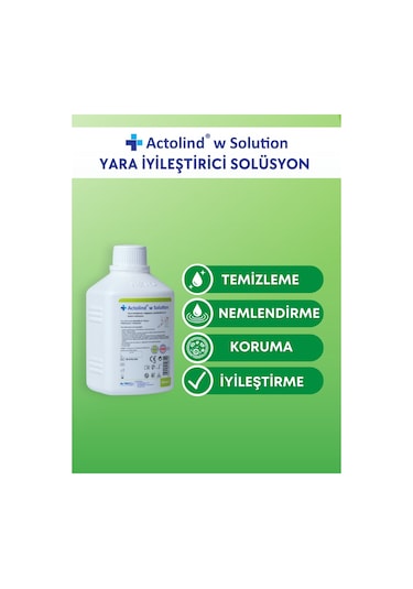 Actolind W Solutıon Yara Solüsyonu 350 ML