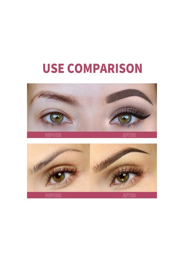 Wezone 2 Adet Çok Fonksiyonlu Kaş Fırçası - İnce Tüy, Dürtmeyen, Su Ve Ter Dayanıklı, Doğal立体 Göz Kaşları İçin