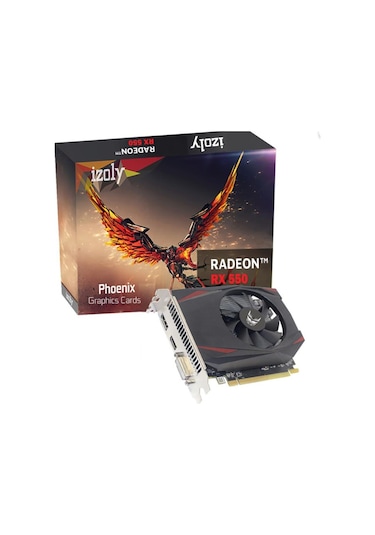 İzoly AMD Radeon RX550 4 GB GDDR5 128 Bit Ekran Kartı
