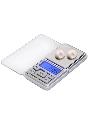 Dijital Hassas Cep Terazi 500 Gr 0.01 Taksimat Notebook Go506038 Çok Renkli