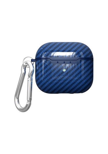 Noktaks - Airpods 3. Nesil Uyumlu - Kılıf Darbelere Karşı Dayanıklı Silikon Kılıf Airbag 05 - Mavi - T19734 Mavi