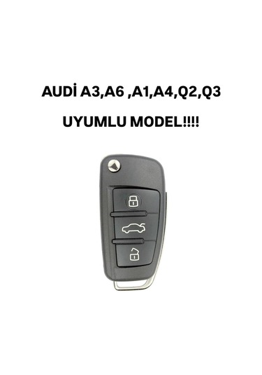 Audi A3 A6 ,a1 , A4 Q2 , Q3 Sıstalı Buton Anahtar Kumanda Koruma Kılıfı