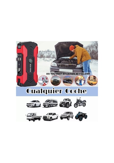 28000mah 12v General Motors Acil Marş Güç Marşı Dijital Ekranlı/dijital Ekransız