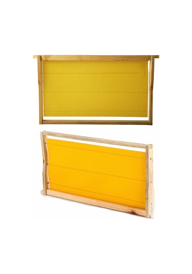 Hazır Petekli Çerçeve Mumlu Çıta 10 Adet