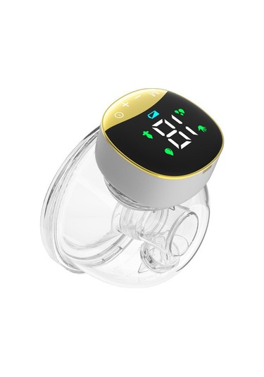 Moveevo Giyilebilir Göğüs Pompası Taşınabilir Eller Serbest Elektrikli Göğüs Pompası Emzirme İçin Led Ekran 4 Mod 12 Emiş