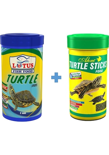 Turtle Sticks 2x250ml Kutu Kaplumbağa Yemi