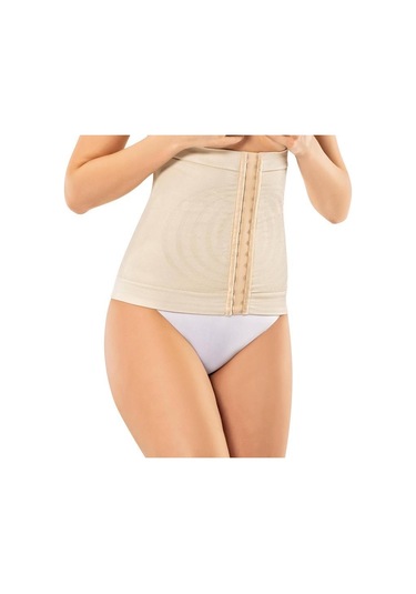 Modinn Bayan Silikonlu Agraflı Çift Taraflı Bel Korsesi 1114