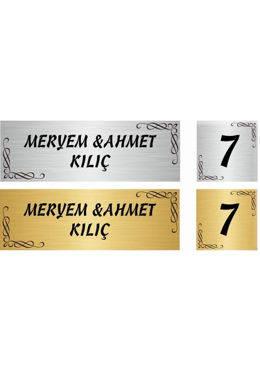 Kapı İsimliği Ve No