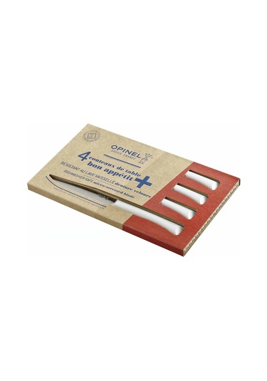 Opinel Bon Appetit 4 Parça Paslanmaz Sofra Bıçağı Çok Renkli