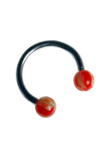 Tdgr00958 Circular Barbell 316 L Çelik Piercing K8 Çok Renkli