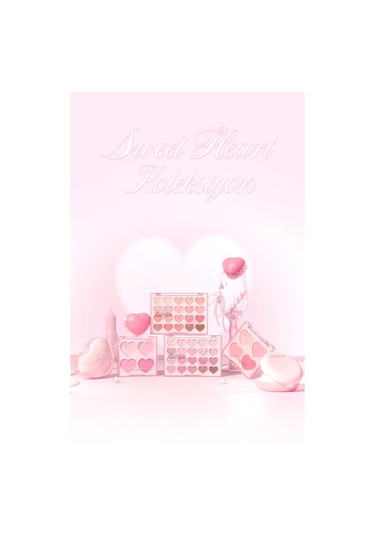 Dasique Karıştırılabilir Renk Tonlarına Sahip 4lü Allık Paleti Blending Mood Cheek 14 Love Heart 14 Love Heart