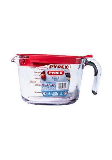 Pyrex 264P000 7046 Kapaklı Ölçme Kabı 1 L Çok Renkli