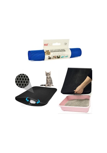 Flip Lüx Kedi Kumu Toplama Paspası 60x40cm