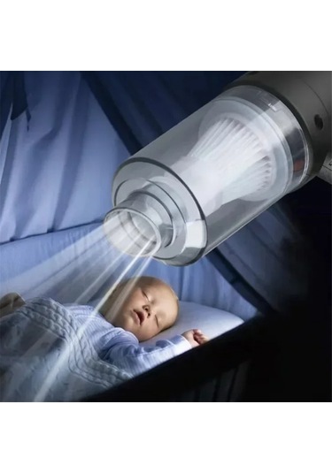 Crackedice Kablosuz Araba Süpürgesi Kablosuz El Tipi Temizlik Robotu