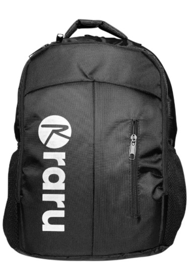 Raru Suluk Bölmeli Sırt Çantası Dorsal Siyah