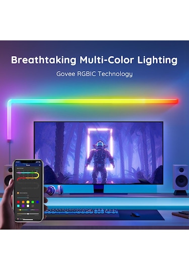 Govee Glide RGBIC Duvar Aydınlatma Bar 6+1