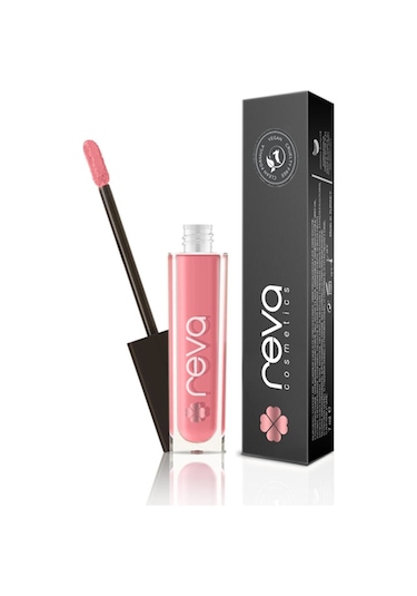 Reva Creamy Matte Lip Gloss Solmon Rose No: 103 Mat Krem Dudak Parlatıcısı 7 Ml