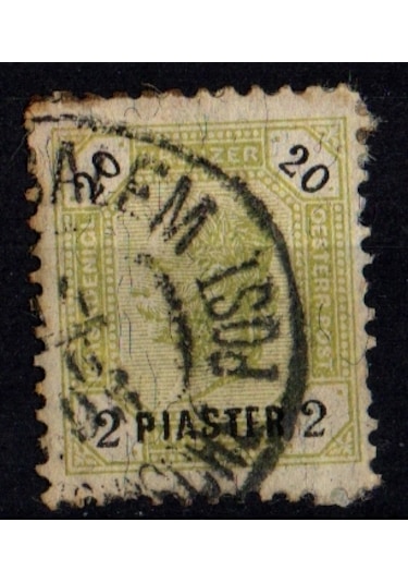 Osmanlı Avusturya Levant Pul Op0672