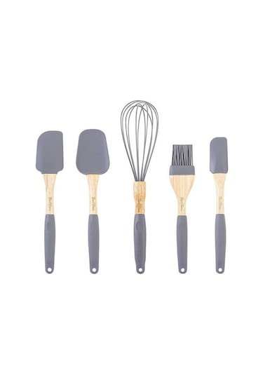 TANTİTONİ GRİ RENKLİ SİLİKON 5Lİ HAZIRLIK SETİ