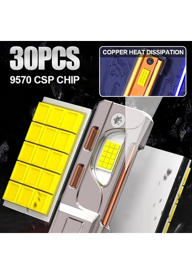 Cordial H11 95000lm Süper Parlak Led Canbus H8 H9 H16 H7 H18 9005 9006 9012 Araba Far Ampulleri