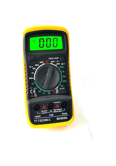 TT Technic MAS-830L Dijital Multimetre