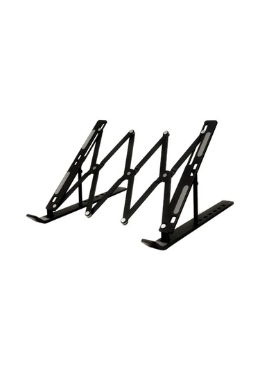 Ayarlanabilir Alaşım Bilgisayar Stand Streç Dizüstü Dizüstü Dizüstü Dizüstü Bilgisayar Standı Isı Dağılımı Siyah