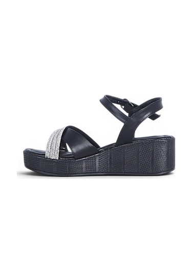 Ayakcenter Byn Ayışığı By33 Siyah Kadın 7 Cm Topuklu Sandalet
