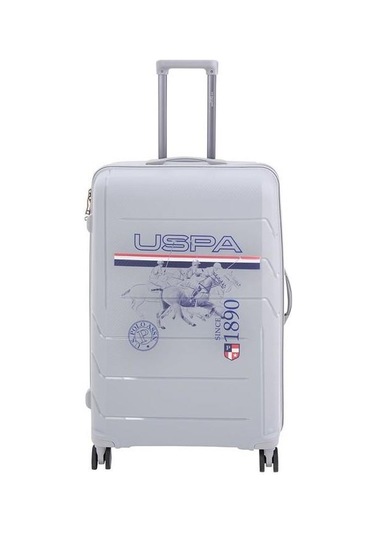 U.s. Polo Assn. Since 1890 Plvlz24075a-01 Pp Gri Büyük Boy Valiz Gri