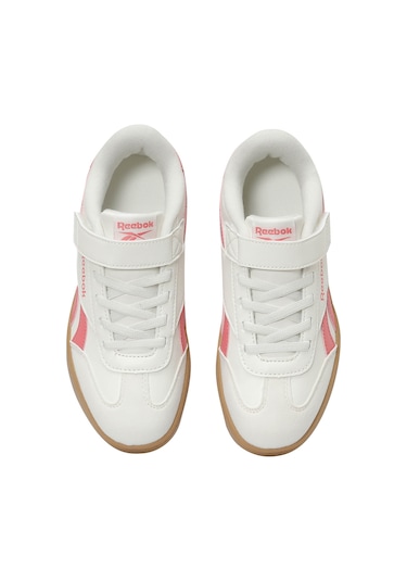 Reebok Smash Edge Elastıc Kırık Beyaz Kız Çocuk Sneaker Beyaz-Pembe