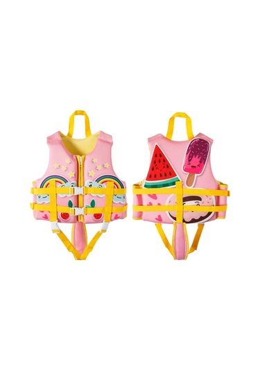 Yeni Kauçuk Erkek Kız Can Yeleği Ceket Çocuk Yüzme Sörf Çocuk Su Çok Renkli
