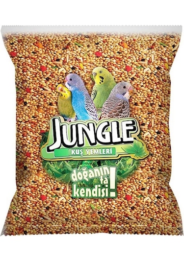 Jungle Poşet Muhabbet Kuşu Yemi 5 x 500 G